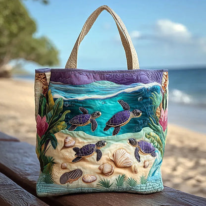 Bolsa Artesanal - Accesorio Con Diseño De Temática Marina
