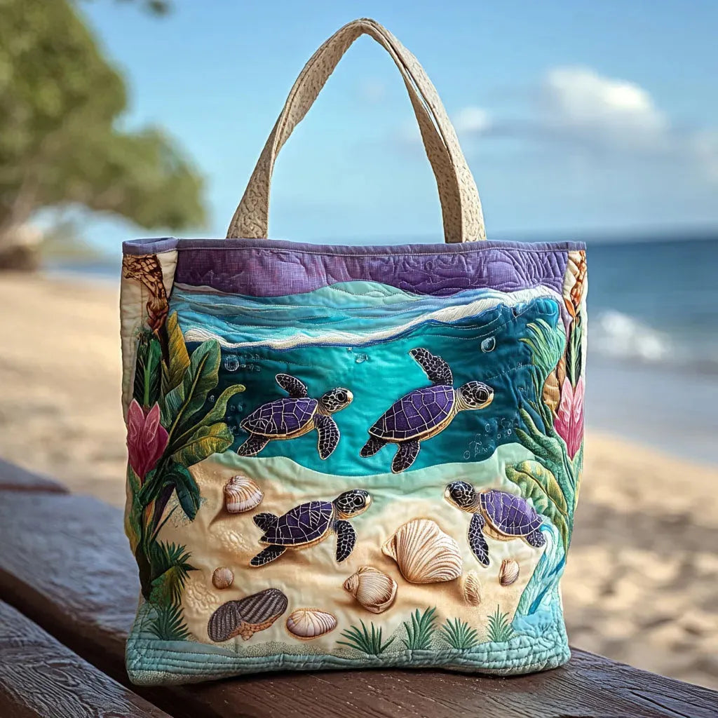 Bolsa Artesanal - Accesorio Con Diseño De Temática Marina