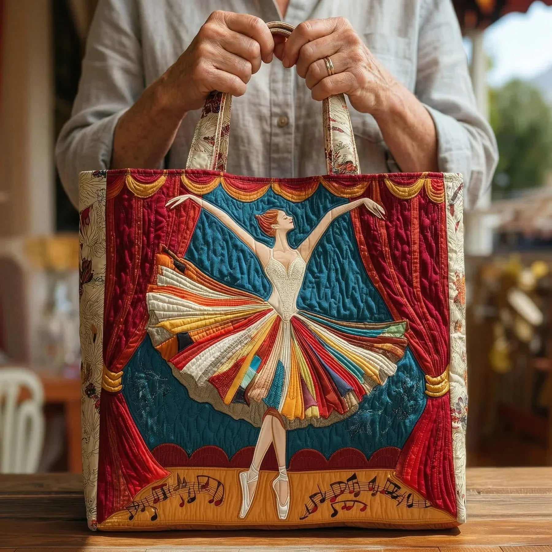 Bolsa Artesanal - Bailarina de Fiesta