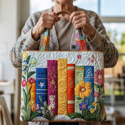 Bolsa Artesanal - Biblioteca Colorida