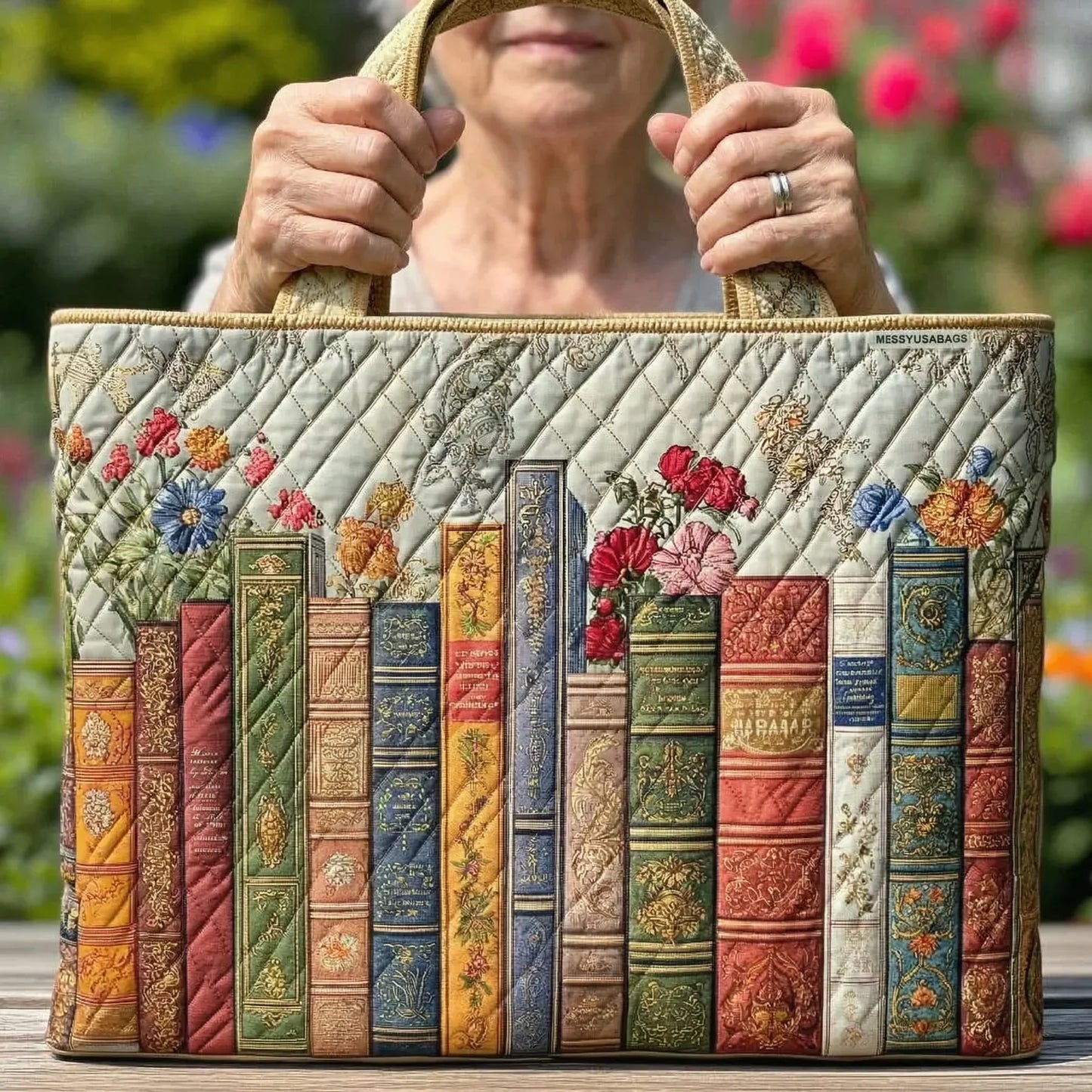 Bolsa Artesanal - Biblioteca de Hombro