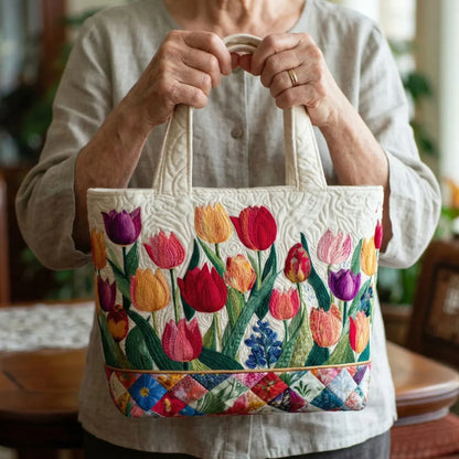 Bolsa Artesanal - Flores de Mercado