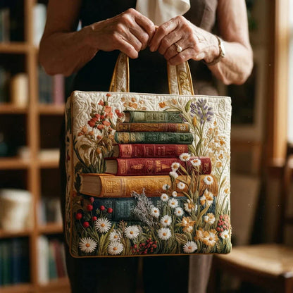 Bolsa Artesanal - Jardín de Libros