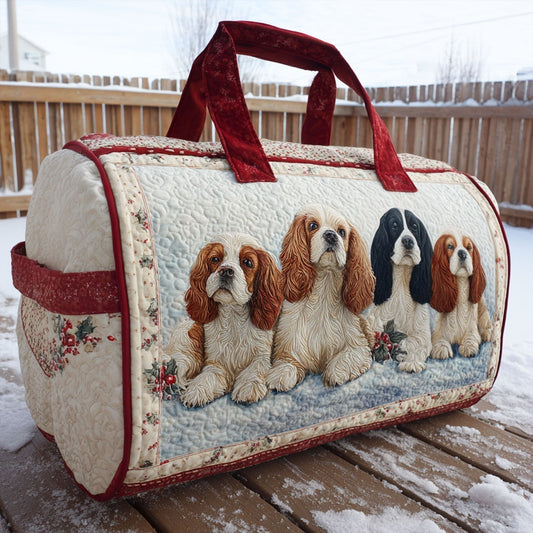 Bolsa de Viaje Acolchada Spaniel Alegre