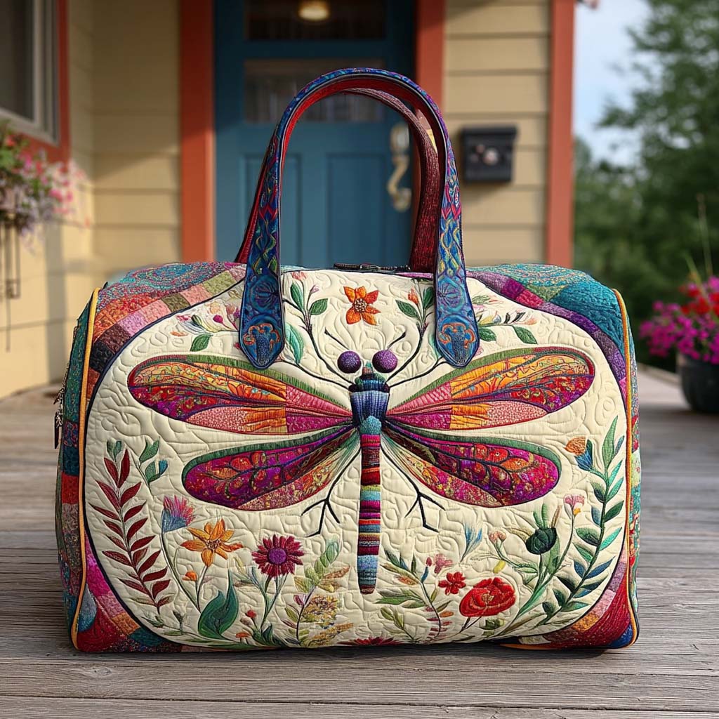 Bolsa de viaje acolchada Rustic Flutter