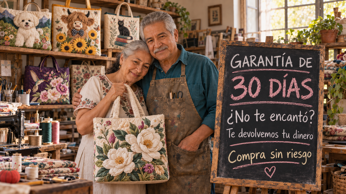 Últimas bolsas artesanales de Hecho Bonito