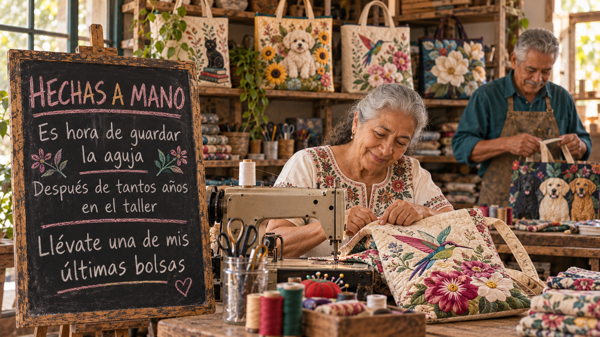 Últimas bolsas artesanales de Hecho Bonito