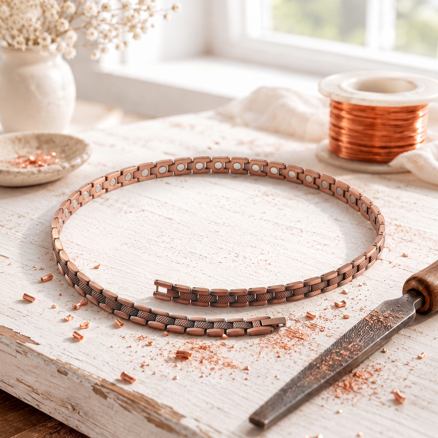 Cobble Collar de cobre