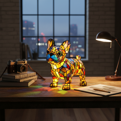 Lámpara Bulldog Luminoso