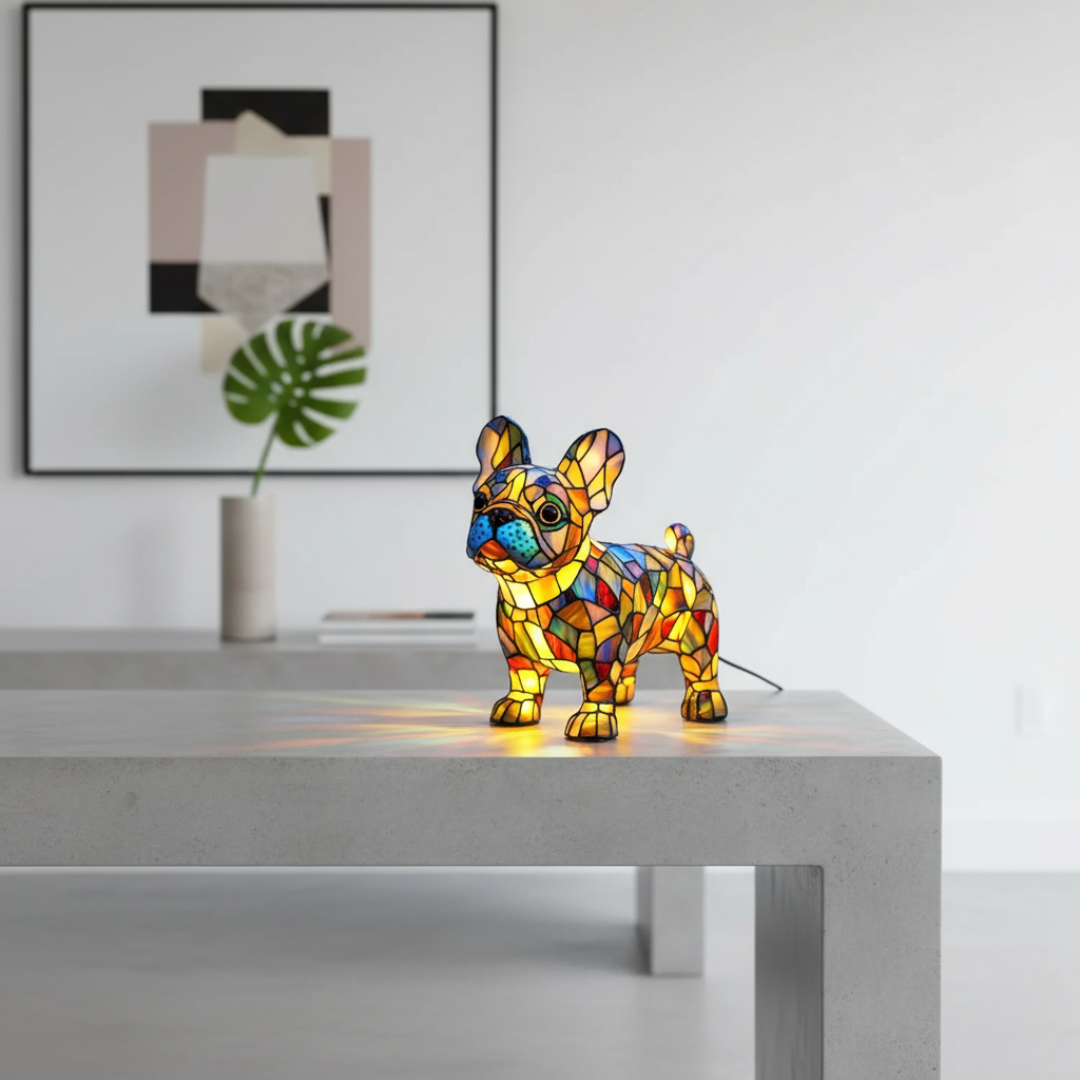 Lámpara Bulldog Luminoso