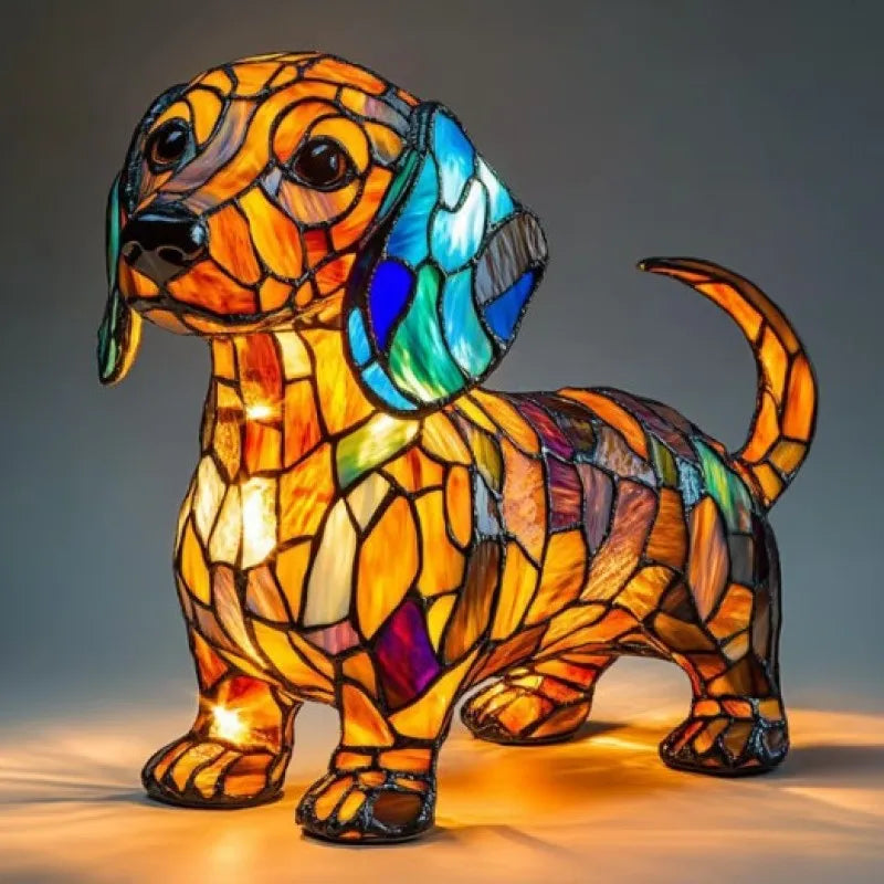 Lámpara Dachshund Brillante