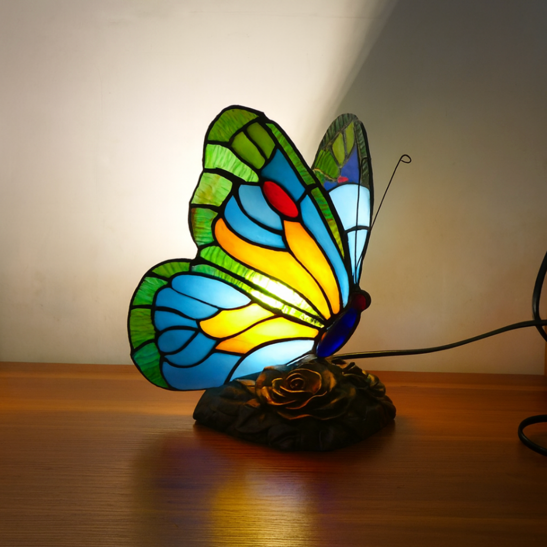 Lámpara Mariposa Celeste