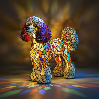Lámpara Perrito Colorido
