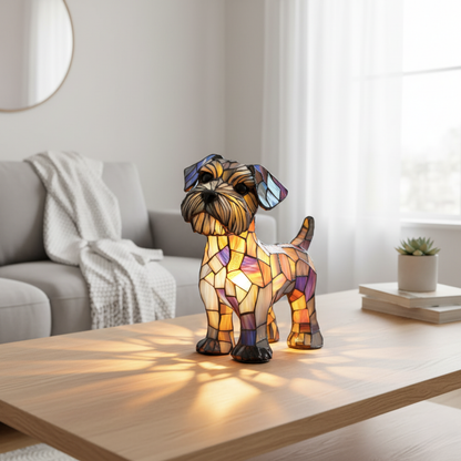 Lámpara Perrito Geométrico