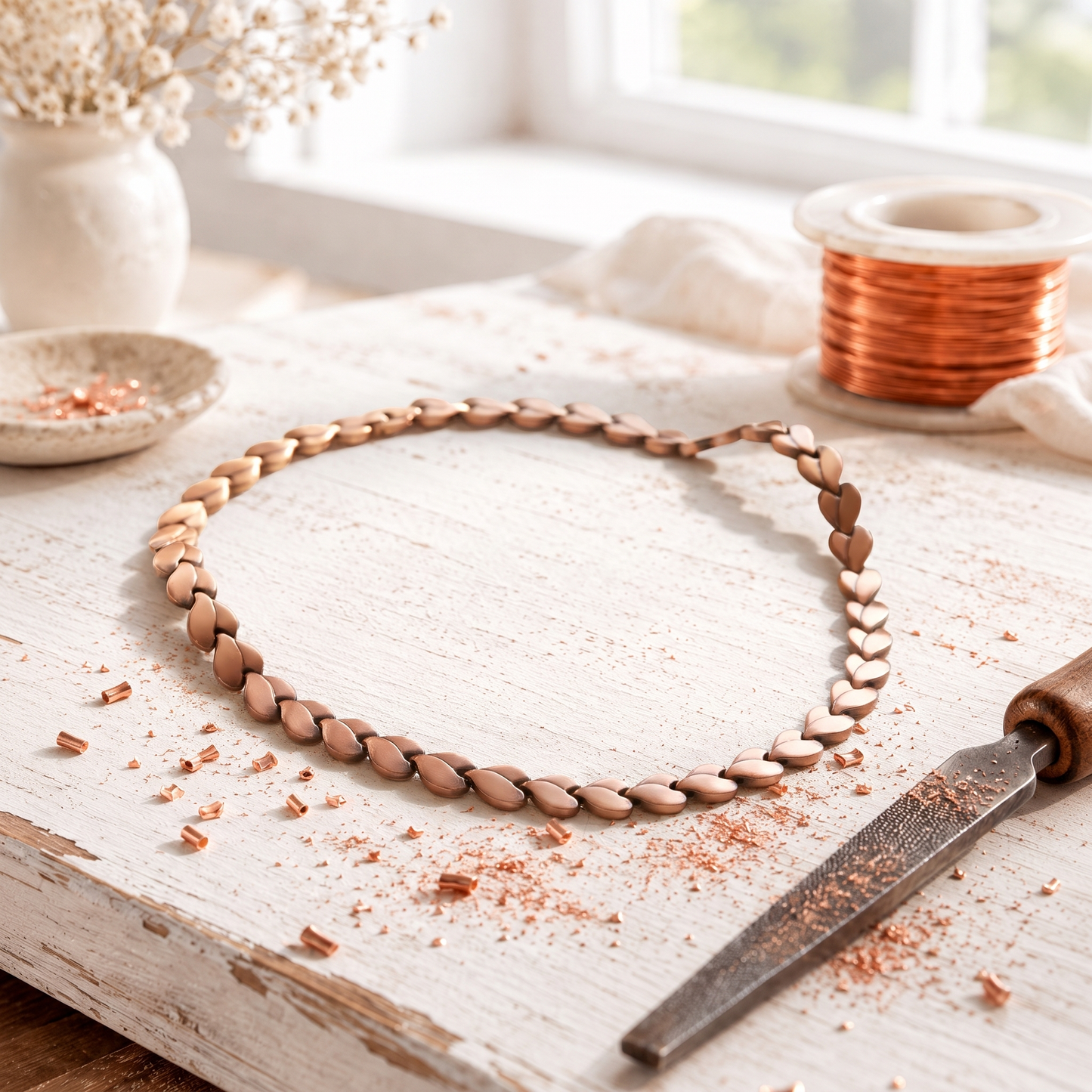 Laurier Collar de Cobre