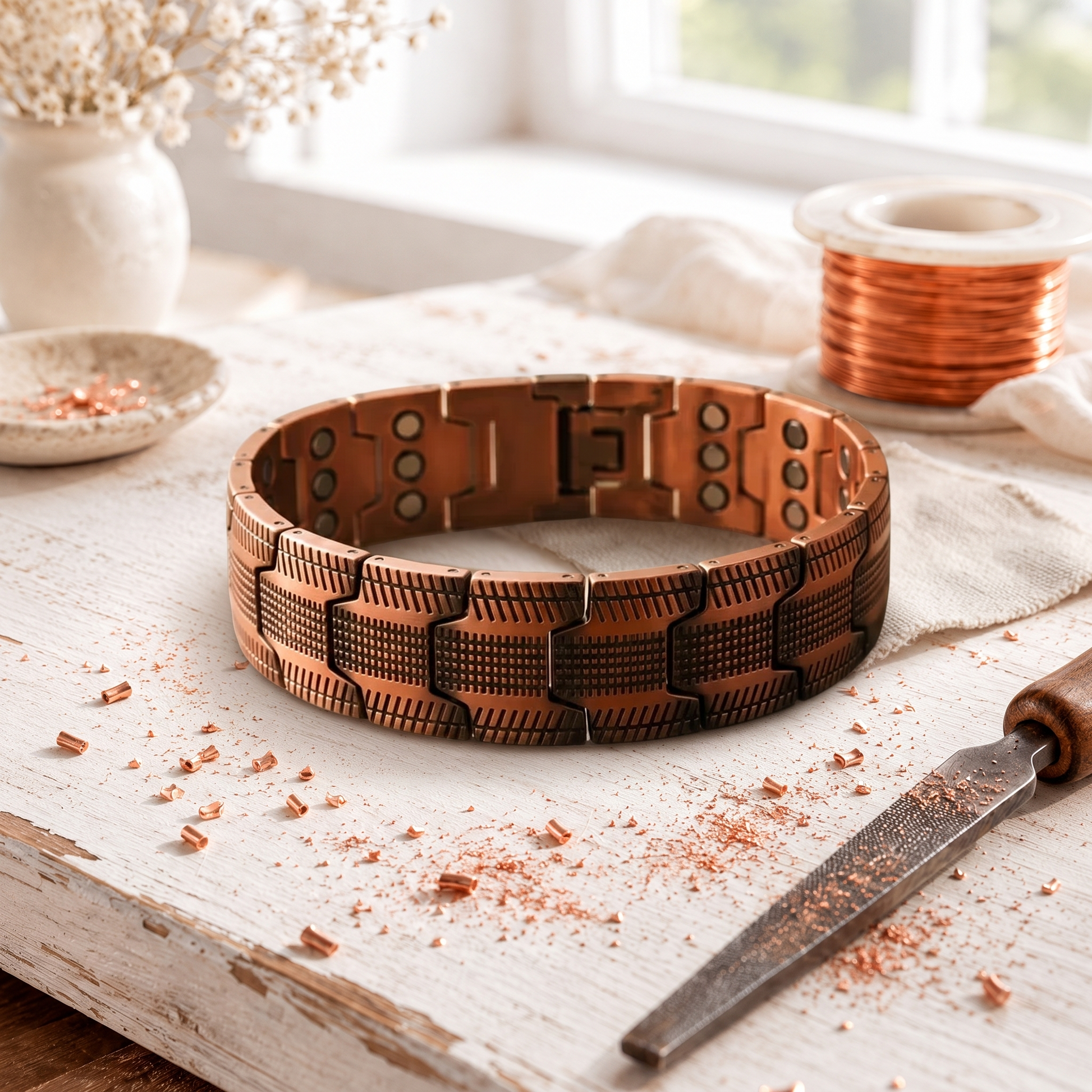 Pulsera de Cobre Punta de Flecha