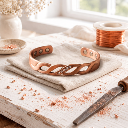 Pulsera de cobre Glimmer