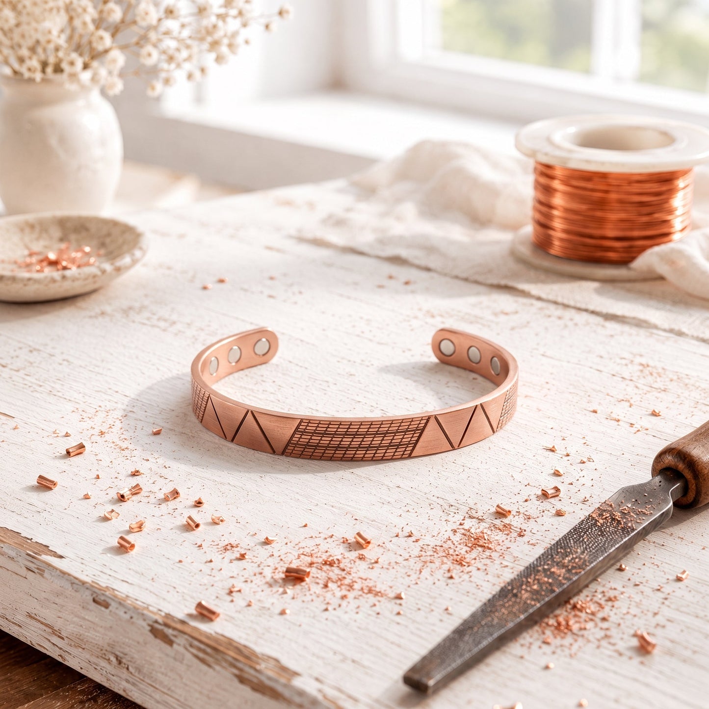 Pulsera de cobre Rampart