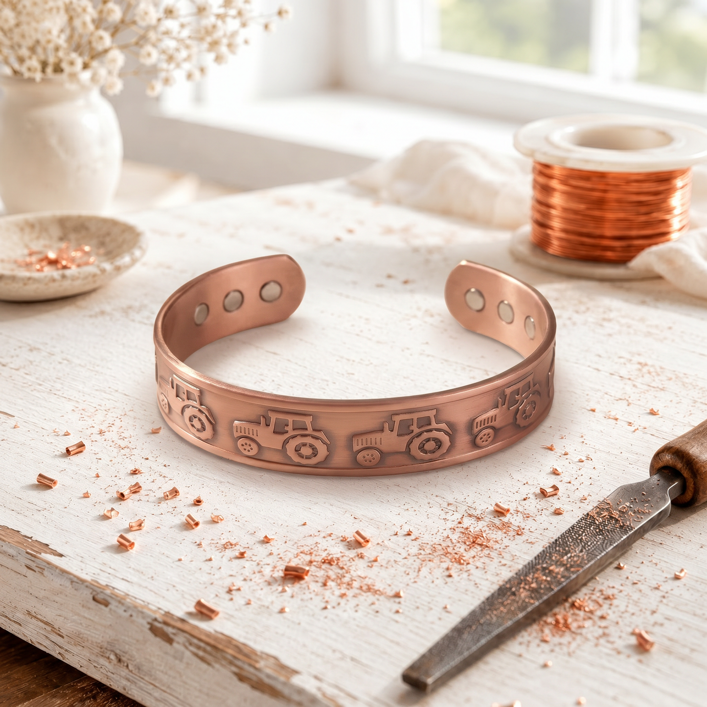 Pulsera de cobre Tillage