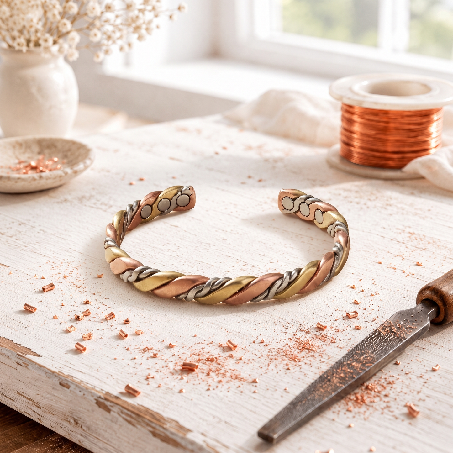 Trine Pulsera de Cobre