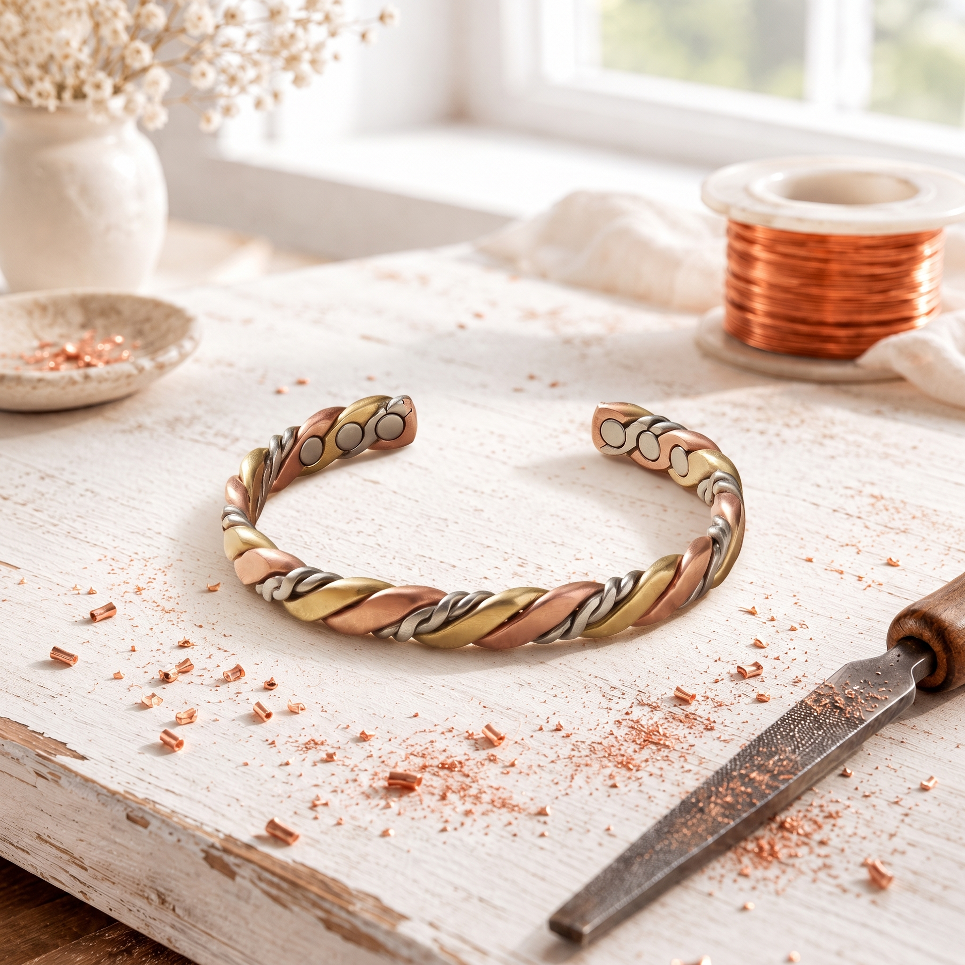 Trine Pulsera de Cobre